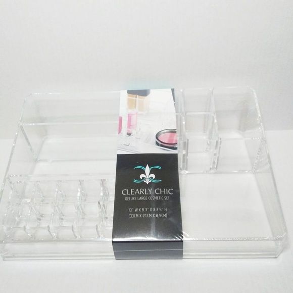 Other - 21-Compartment Organizer Set Clear Acrylic